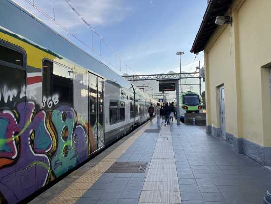 イタリアの乗り換え