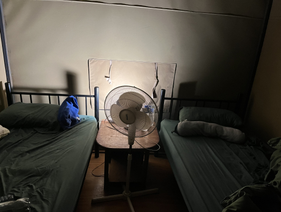 イングランドから来た女の子と同室でした。