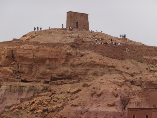 アイトベンハッドゥ頂上