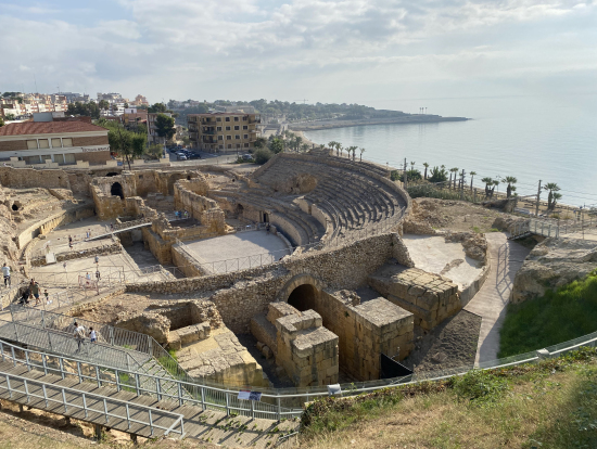 タラゴナは天気もよく最高でした