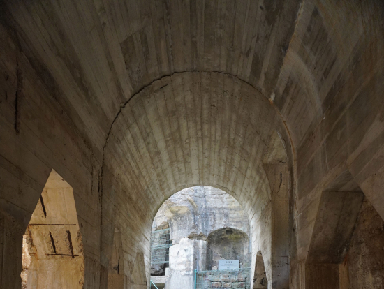 東鶏冠山の塹壕跡