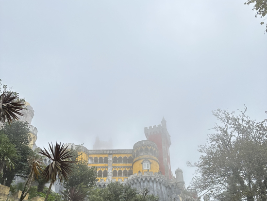 ペナ宮殿は霧がすごかったですが、実際見ると、霧が幻想的な雰囲気を出してると思いました。(残念ながら写真では伝わらないですが…)