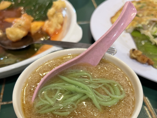 デザートのかき氷