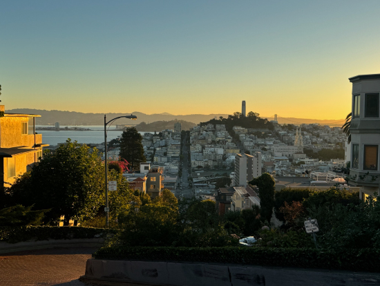 ロンバードストリート上から