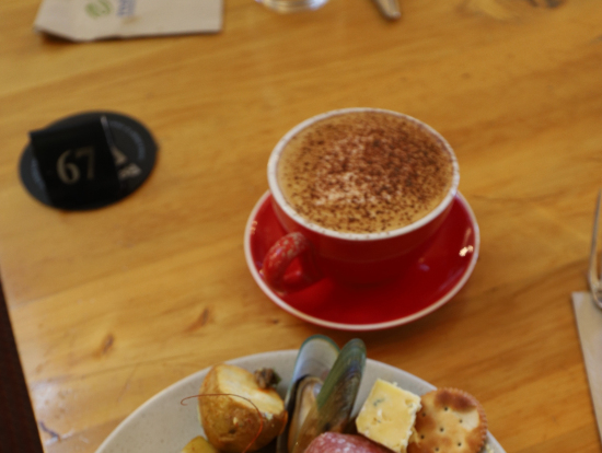 バイキング形式でこれだけいただきました