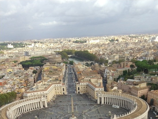 頑張って、クーポラに上りました‼️素晴らしい❗️