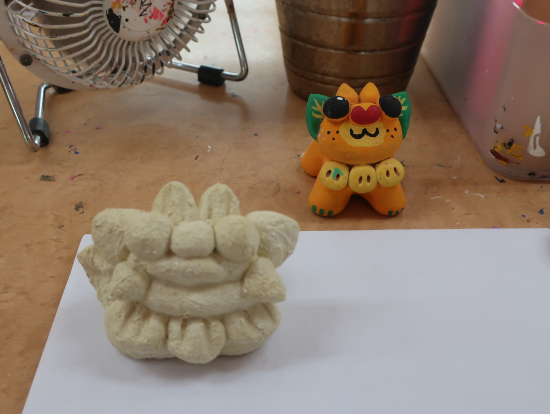 私が選んだ見本のシーサー