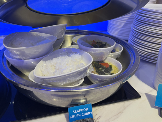 このシーフードグリーンカレーが絶品でした!