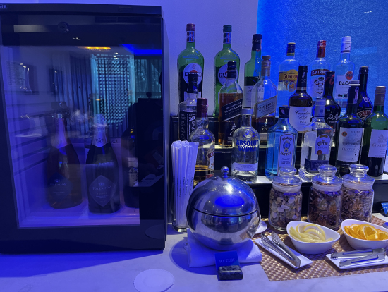 お酒の種類が多いです