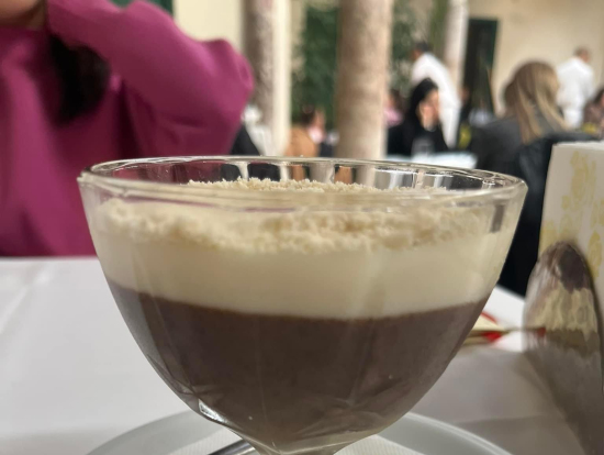 初体験の松ぼっくりスイーツ