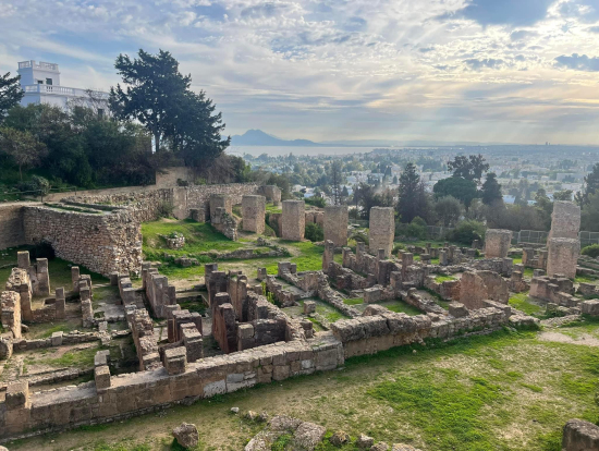 見晴らしも素晴らしかったビュルサの丘