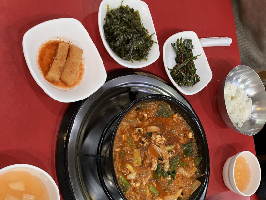 昼食のナッチポックン