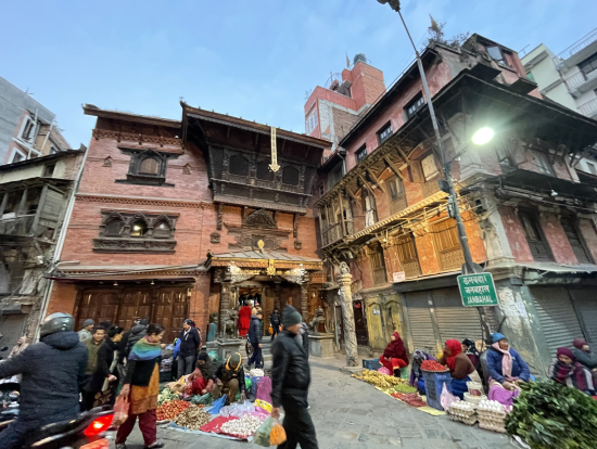 カトマンズ朝市