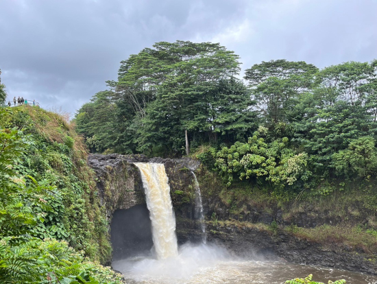 水量が多かったので大迫力