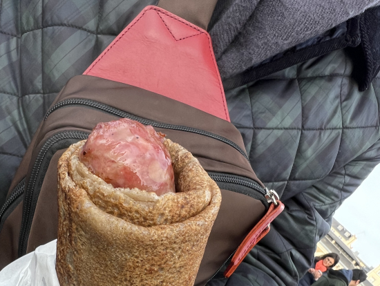 ソーセージガレット