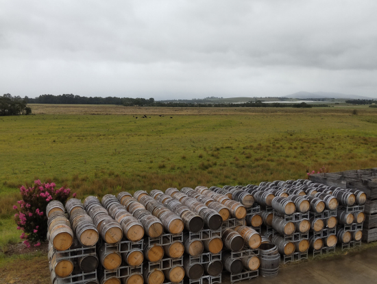 イェリングのワイン樽。