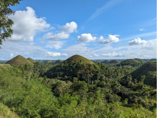 チョコレート・ヒルズです。絶景でした