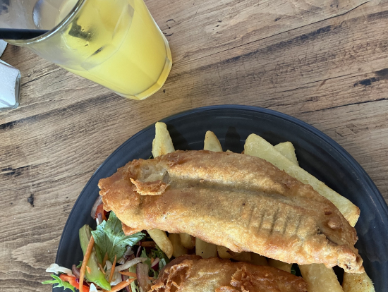 ランチ:フィッシュ&チップ