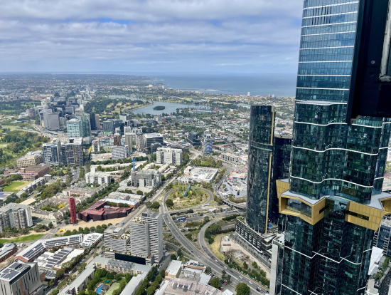 南のセント・キルダ方面