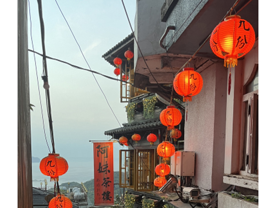 夕暮れ時は風情があります