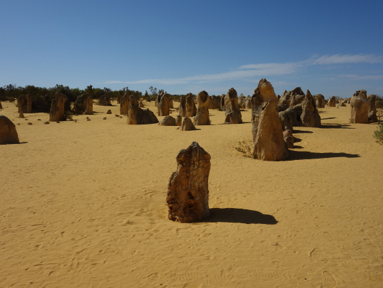 ピナクルズの風景