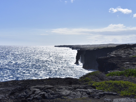 ホーレイ・シー・アーチ（もっと望遠で撮るべきだった）