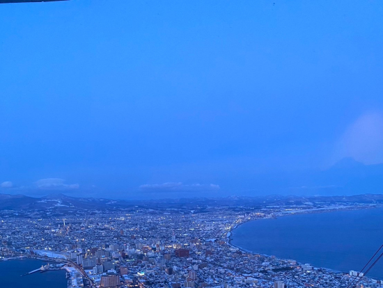 2024/3/9.18時くらいの函館山
