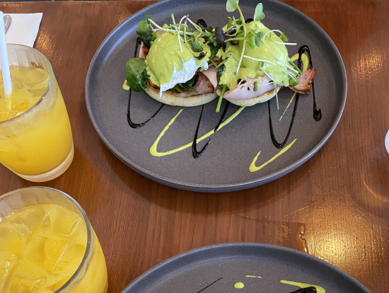 おしゃれな朝食