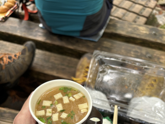 ガイド特製みそ汁