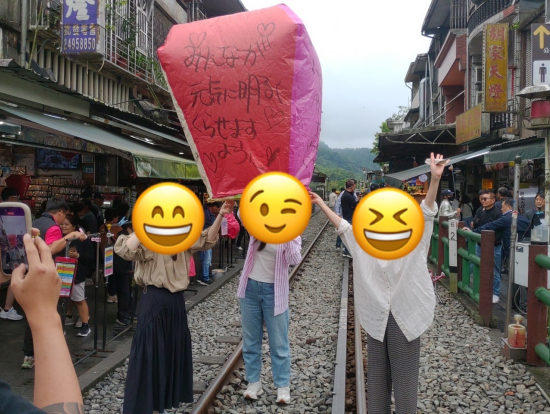 林さんがガイド兼、カメラマンを務めてくれました