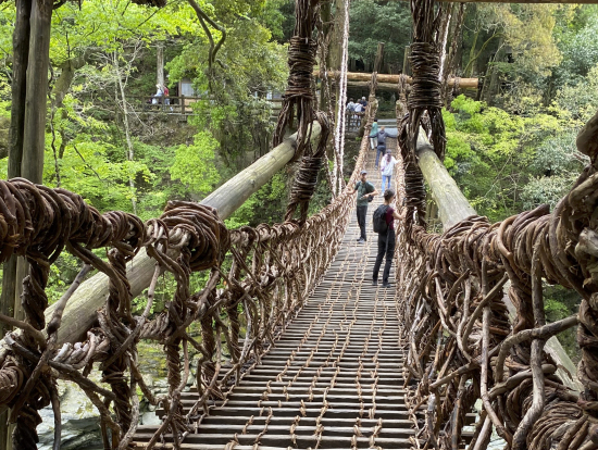 祖谷のかずら橋