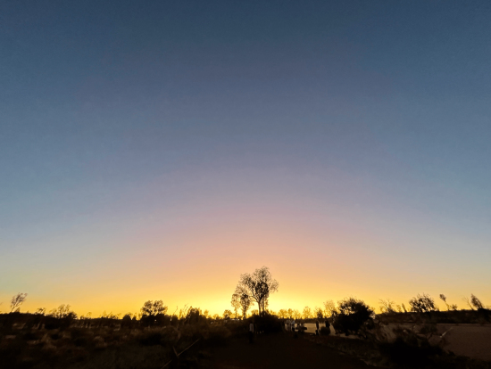 朝日からの一枚。絶景です。