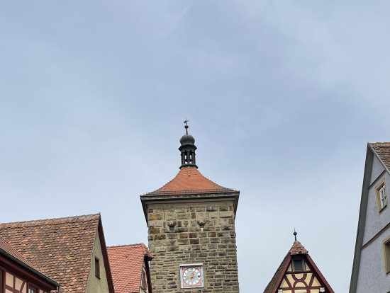 ローテンブルクの街並み