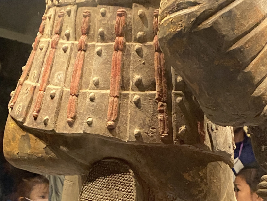 オリジナルの色が残っています