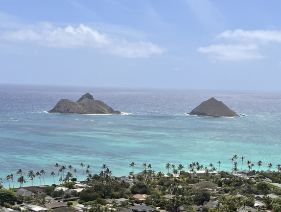 ラニカイピルボックスからの眺め