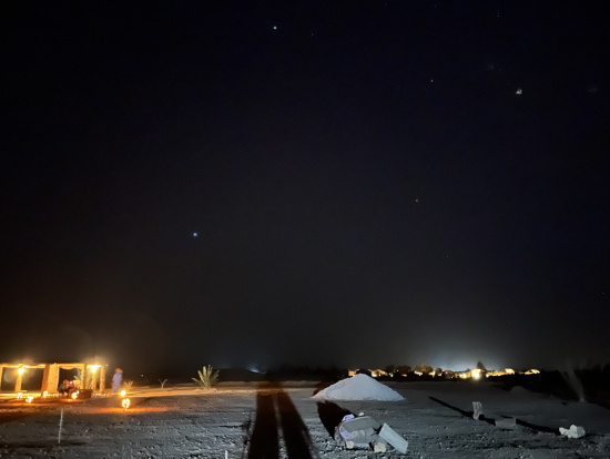 星降る砂漠のよる✨