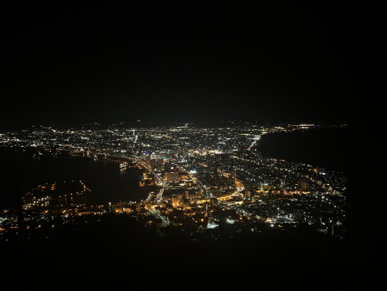 函館山頂からの夜景