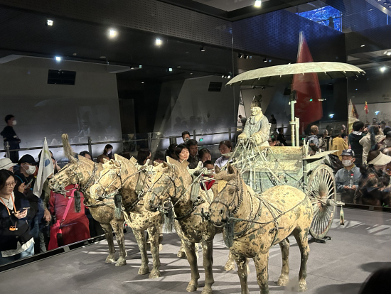 始皇帝陵、精巧に作られてます