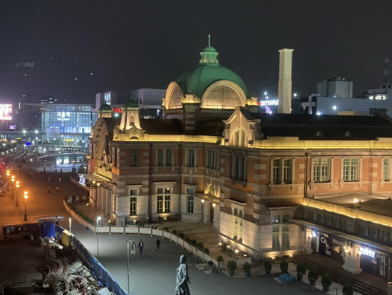 ソウル路7017からのソウル駅