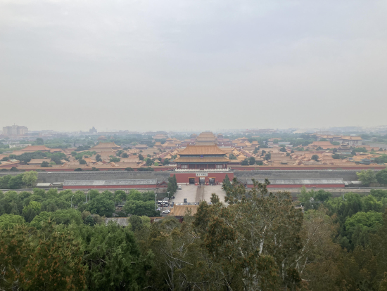 景山公園 朝早くいったので人が少なくて良かったです