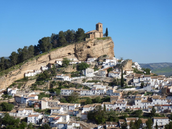 展望台からの全景。スゴイ地形だ！