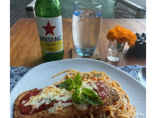 ウブドでの夕食