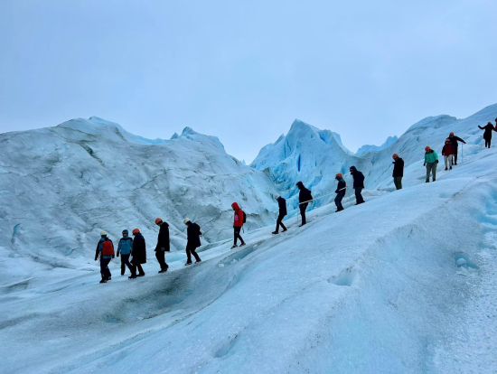 トレッキングツアーの様子