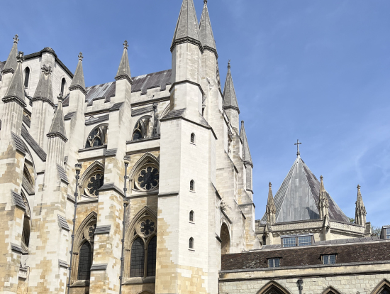 ウェストミンスター寺院の内側