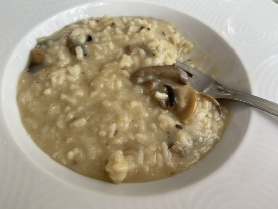 ランチのリゾット