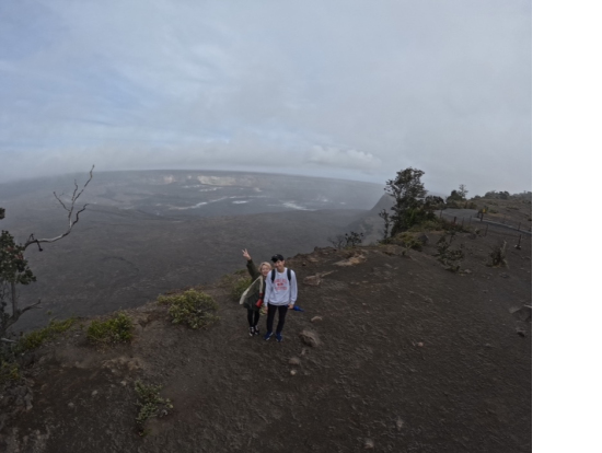 キラウエア火山!