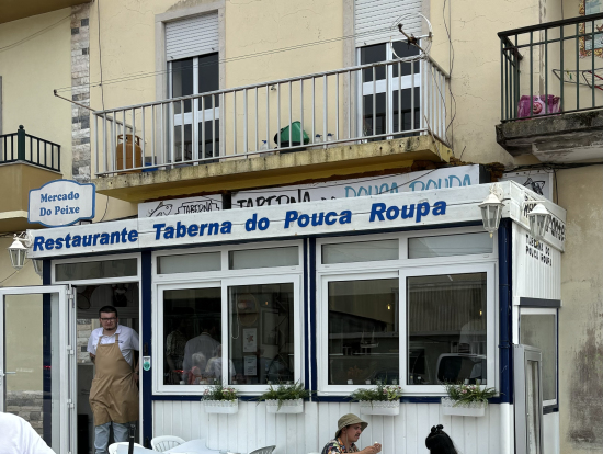 ランチを楽しんだナザレのレストラン