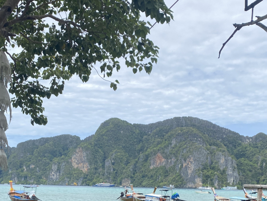 ランチをしながら