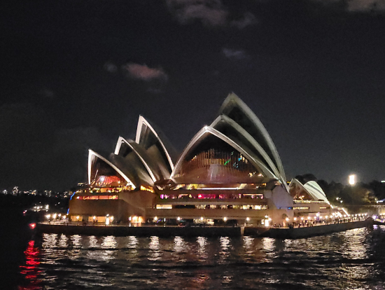 クルーズ船からのオペラハウス