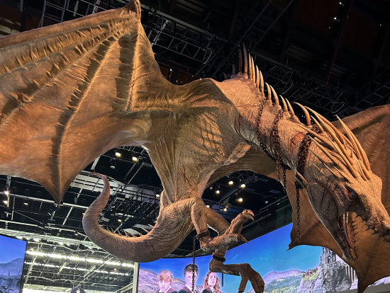 エントランス入ってすぐ！迫力ハンパない！